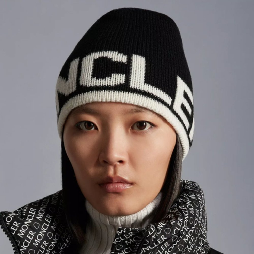 Moncler Knit Hat / Beanie, Original Gift Box + Bag - NWT